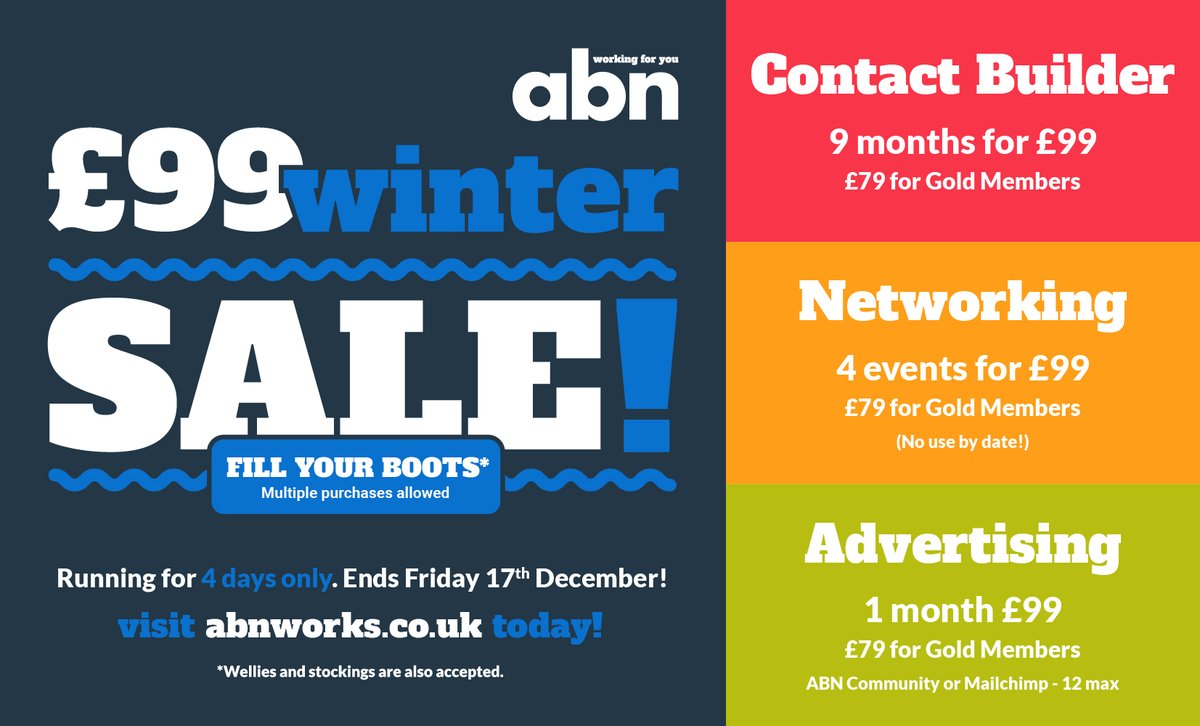 abncommunity's tweet photo. Thank-you @phil4finance @dickflemings @AberdeenCyber @RoseRecruitment Anurag Rai, Newton Property Management @Carries_Voice @momentagencies for getting stuck into our Winter Sale straight away! https://t.co/JU0crmKFC6 https://t.co/9qsDkecIaI