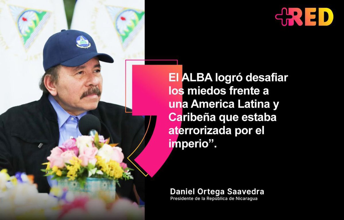 ⚡️ 14 de Diciembre 

Pdte Cmdte Daniel Ortega en la XX Cumbre del ALBA-TCP.

““Quién iba a pensar que los países desarrollados, países potencias que se sentían invencibles, iban a quedar descubiertos por pueblos aguerridos” 

#DiciembreEnPazYVictorias #TE21 #LeónRevolución