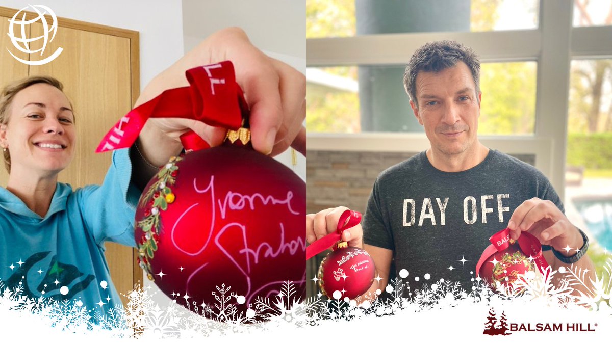 Since 2014, we've partnered with Balsam Hill for our annual #CelebritiesforSmiles campaign. We've raised more than $400,000 to help children with cleft conditions. Place a bid on an ornament signed by celebrities like @Y_Strahovski and @NathanFillion! celebritiesforsmiles.com