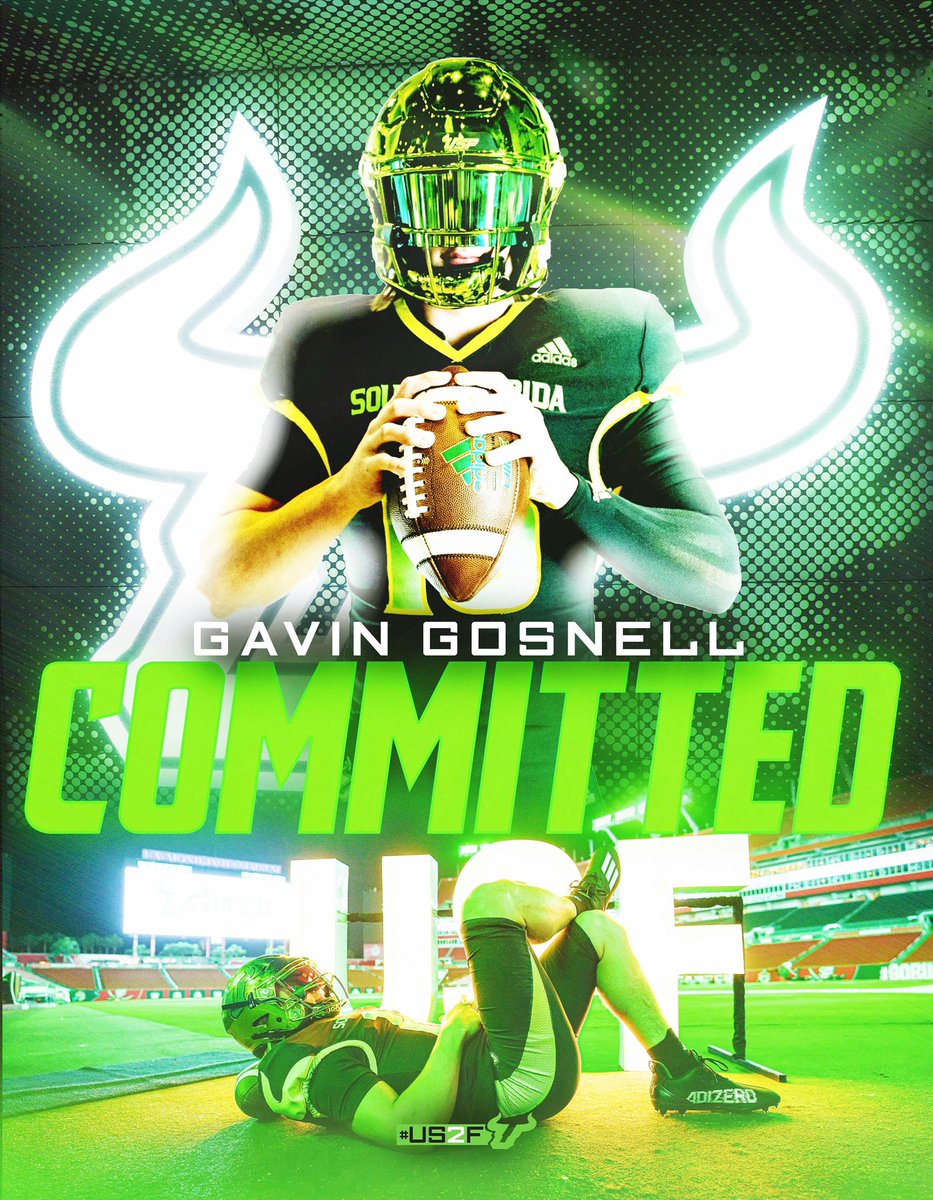 Gavin Gosnell (@gavin_gosnell) on Twitter photo Let’s ride🤘🏼💚 <a href="/USFFootball/">USF Football</a> @WeisJr_USF <a href="/coach_jeffscott/">Coach Jeff Scott</a> <a href="/Ftballman39/">Jim Sosebee</a> <a href="/jcromp8/">Jonathan Crompton</a> Let’s ride🤘🏼💚 <a href="/USFFootball/">USF Football</a> @WeisJr_USF <a href="/coach_jeffscott/">Coach Jeff Scott</a> <a href="/Ftballman39/">Jim Sosebee</a> <a href="/jcromp8/">Jonathan Crompton</a>