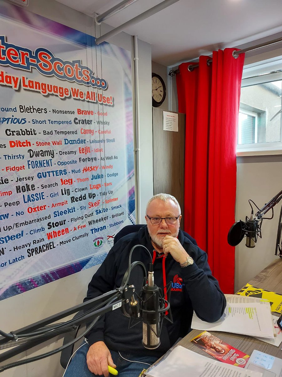 Thanks to Presenter Leslie Campbell for hosting his show on Fusefm Mourne this afternoon! We’re delighted that folk have been tuning in from both near and far to enjoy Fusefm Mourne today! 

Text your Requests To: 07753222553. 

#Fusefm #Mourne #106.2fm