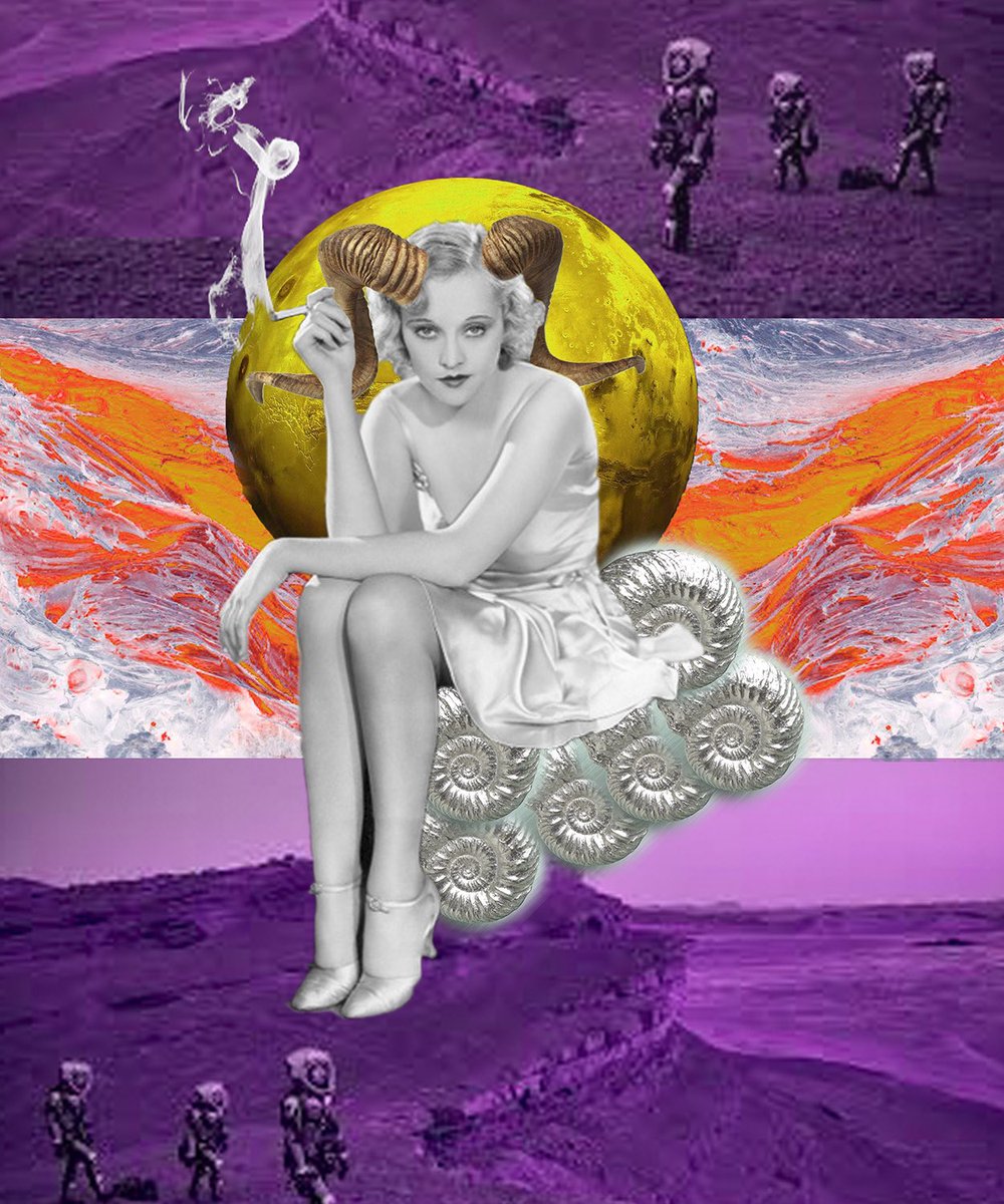 I made a collection inspired by Zodiac signs. This is Aries. Should I make her into #nftart ??