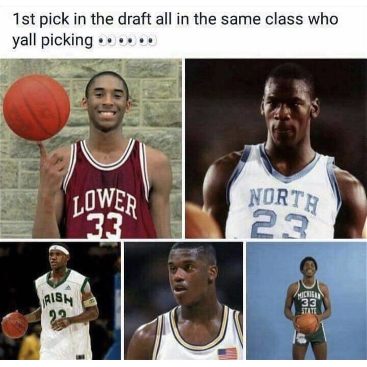 LethalShooter__'s tweet photo. Let me see y’all GM skills! Who y’all going with at the #1 pick?!!🧐👀📝 That pick will play in todays NBA! https://t.co/jbRtcQyp6w