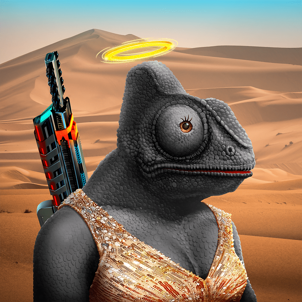 SOLChamies's tweet photo. MINTING IS SOON ! 

Will only be 305 females season 2 chameleons 🦎
After mint success 👇
Listing $CHAM on DEX 
Fun game to interact with your chameleon ⚔️

CHAM CHAM ❤️
#nftcollector #Solana #NFTGame #P2E #CHAMCHAM https://t.co/3hcBKncJ2B