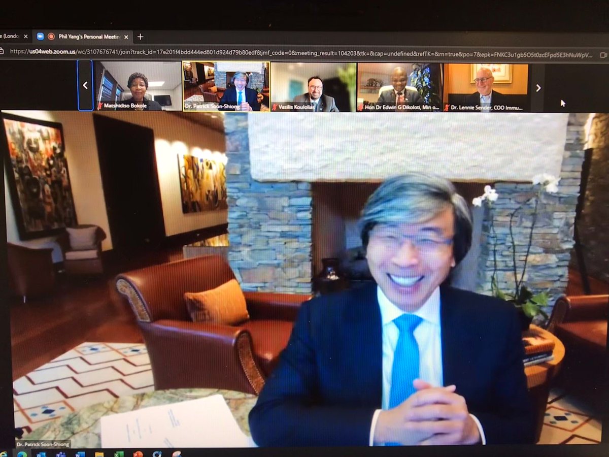 History made today! Launch of Vaccine Manufacturing in Botswana. <a href="/OfficialMasisi/">Dr. Mokgweetsi E.K Masisi</a> …Overcoming COVID #COVID19