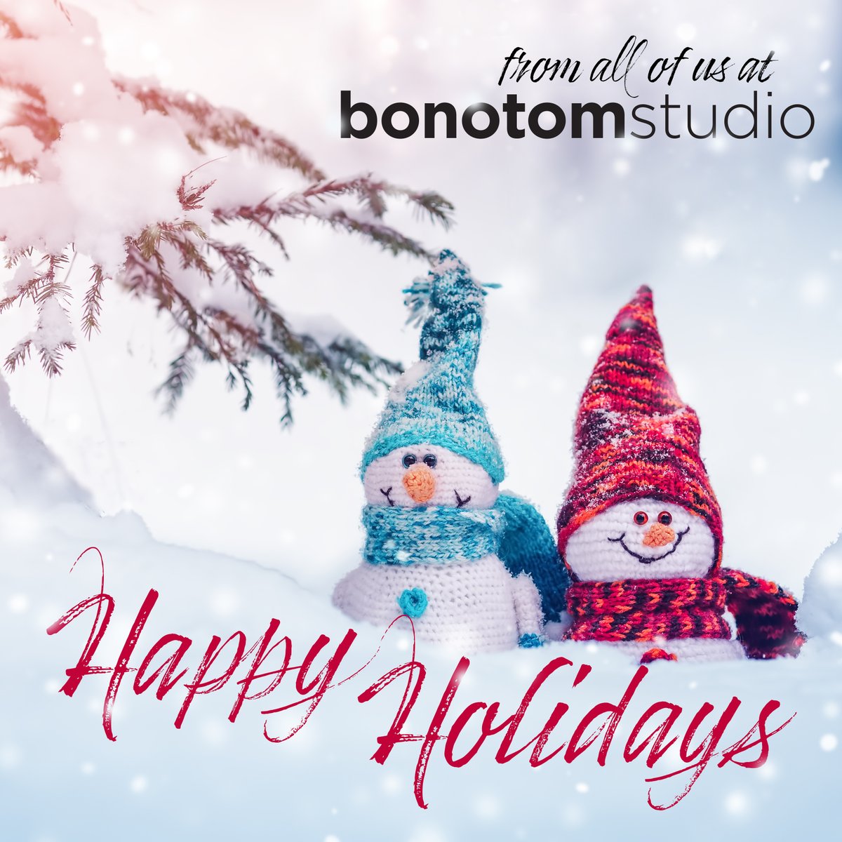 BonoTomStudio's tweet photo. Happy Holidays from all of us at BonoTom Studio. https://t.co/TZkz2k3cLR