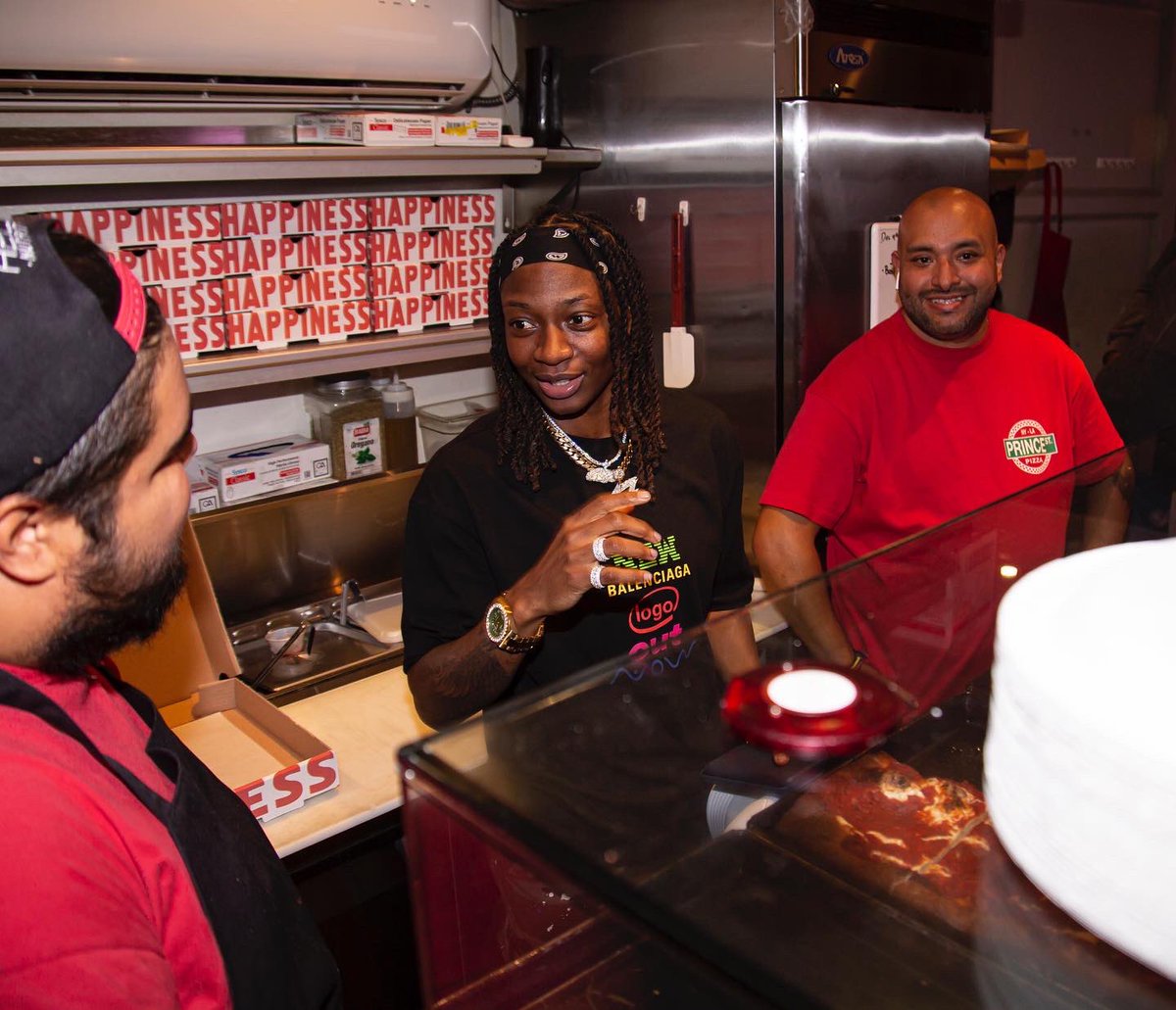 DistinctionAge's tweet photo. We had an awesome time celebrating the launch of the Erica Wheeler Slice at Prince Street Pizza in Miami! The slice is available at Prince Street’s Miami and Los Angeles locations, with proceeds benefitting The Wheeler Kid Foundation. Try it today! 🍕 https://t.co/aunRF8Jnnd