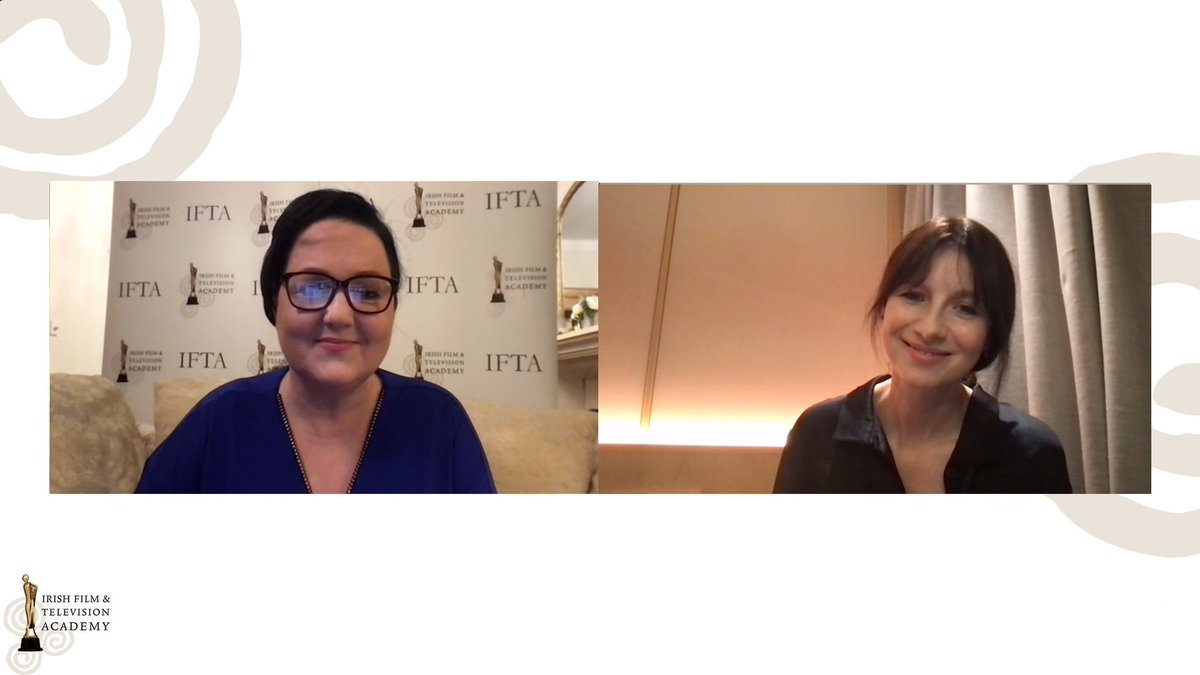 IFTA's tweet image. Thank you so much @caitrionambalfe for an amazing discussion today. Thank you to our CEO Áine Moriarty for moderating the event.

Thank you to everyone who joined the discussion and apologies if we didn't get to answer your questions.