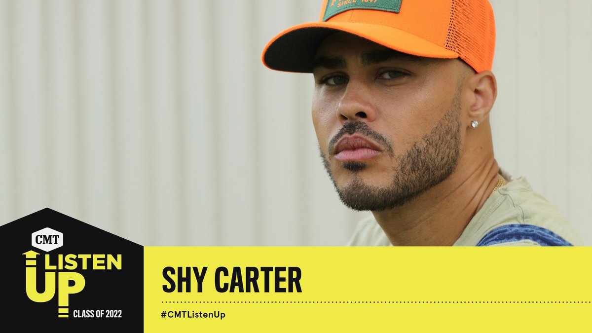 ShyCarter's tweet photo. Wow!!! I’m honored to be a part of the 2022 #CMTListenUp class alongside so many talented artists in Country Music! 🙌 Thank you SO much @cmt!! https://t.co/suNFRZ8X4G