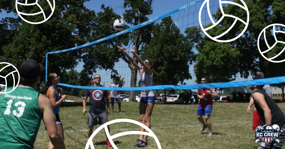 Looking for a fun corporate event or charity fundraiser? How about some Sand Volleyball! Sit back and let KC Crew coordinate a volleyball tournament for your company or charity! Learn more at kccrew.com/events/rentals/! #kcevents #kcsports #equipment #kansascity