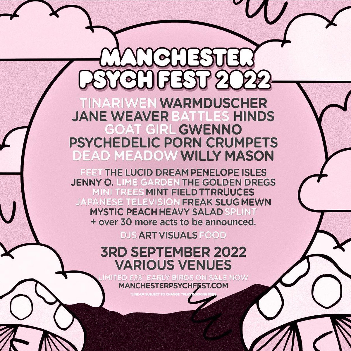 .<a href="/yes_mcr/">YES</a> x Nafty x Manchester Psych Fest 

Tickets: manchesterpsychfest.com