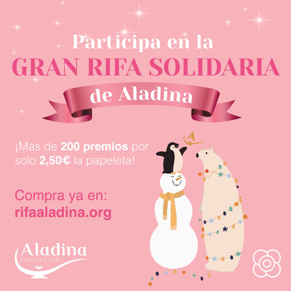 #MissSushi colabora con la FundaciónAladina en su Gran Rifa Solidaria. Por sólo 2,5€  Miss Sushi pone su granito de arena con 2 cenas para 4 personas. ¿Te lo vas a perder 😜? ¡Entra en rifaaladina.org y participa! #sorteosolidario #cancerinfantil #rifasolidaria