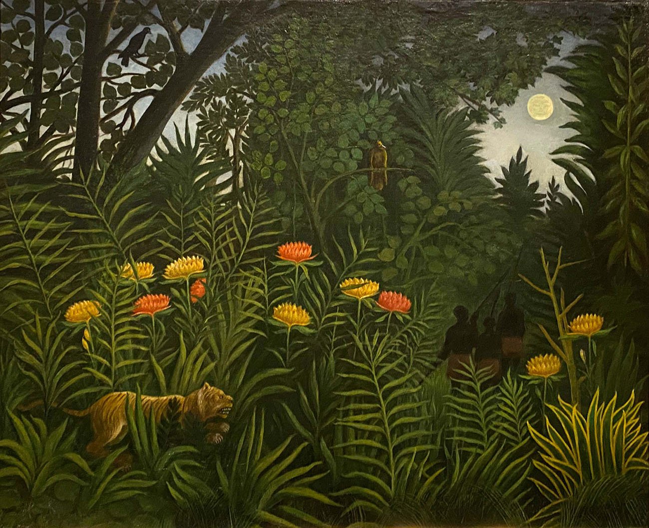 Henri Rousseau Exotic Landscape