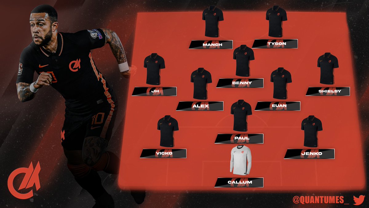 QuantumES_'s tweet image. Tonight's Teamsheet.

🎨 - @RivertingDuck