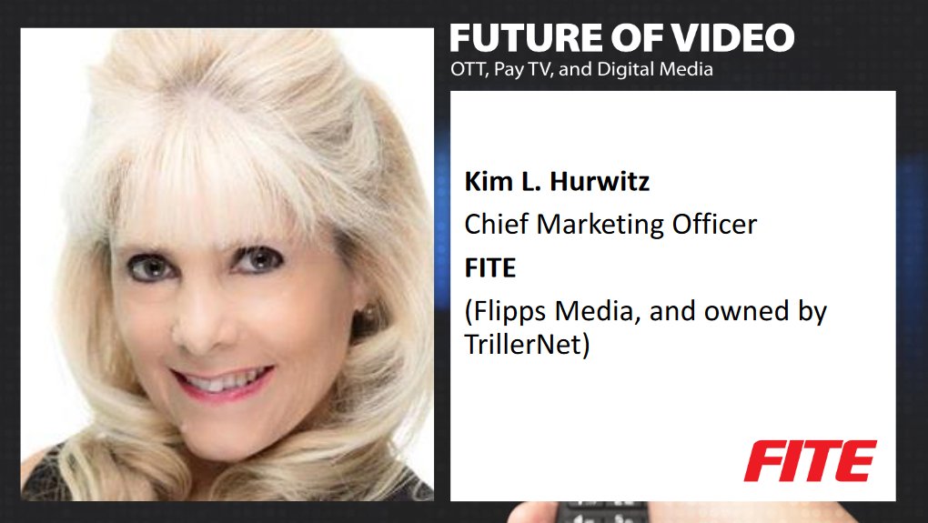 JenniferMKent's tweet photo. Are NFTs the next way to monetize video assets or diversify streaming video services' revenues? Kim Hurwitz, CMO of FITE sees opportunities for NFTs to be part of the future video streaming landscape. #FutureVideo21 @FiteTV https://t.co/gRyfjajHBE
