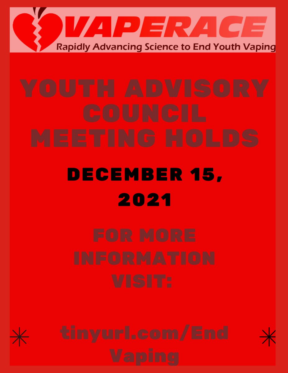 Vaperace_yac's tweet photo. #aha #endyouthvaping #vaperace https://t.co/JqbI1qVwjf