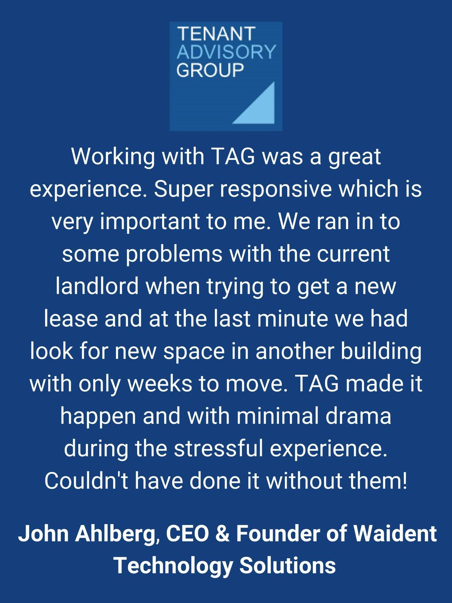 Tenant Advisory Group, LLC (@t__a__g) on Twitter photo 