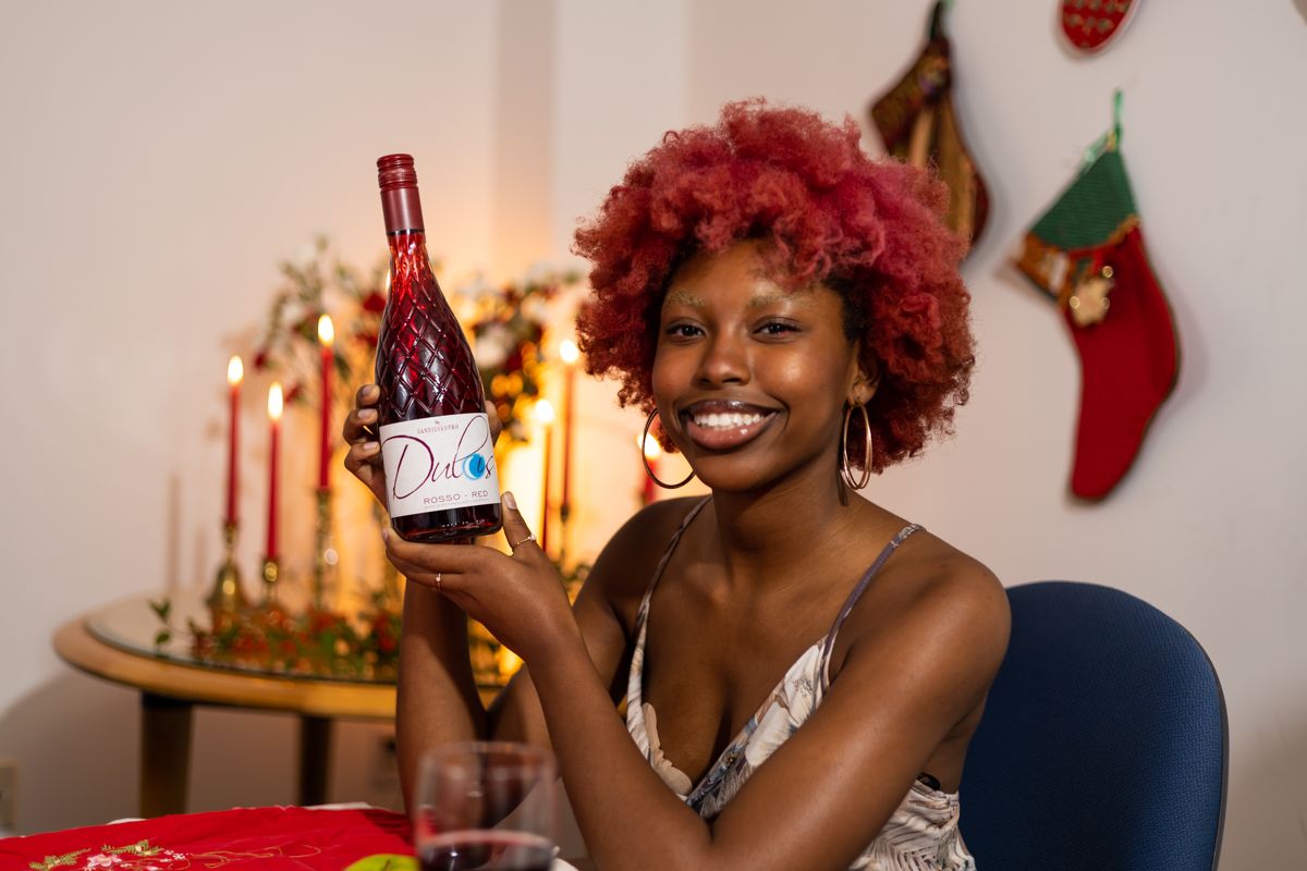 Sweet, sparkly, and in a festive holiday red? Can this wine GET any more suited for a gathering of friends and family? We think NOT. 

"Dulcis," for the sweet flavor in this stunning bottle. You and your guests are sure to love it!

 #everybottletellsastory