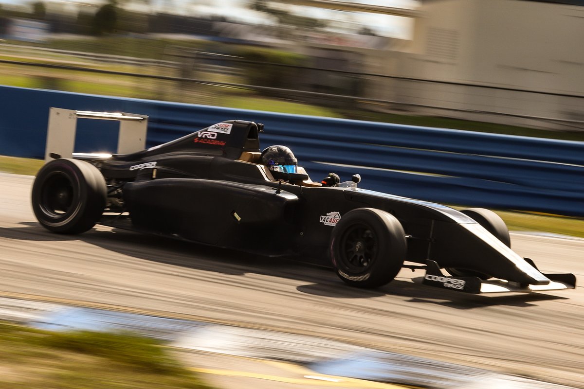 USFJuniors's tweet photo. USF Juniors cars on track @sebringraceway this week getting in some testing time❗️

#RoadToIndy | #TeamCooperTire https://t.co/sRBqIU9lxe