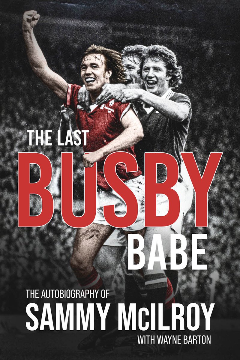 WayneSBarton's tweet photo. The launch event for Sammy McIlroy’s autobiography will be on Friday March 25th, 2022 in Manchester. (Not the 28th!)

This will be a limited ticket event. Tickets £25 including a signed book. 

DM me if you are interested in attending for private payment link. https://t.co/MpNfDfZaxP