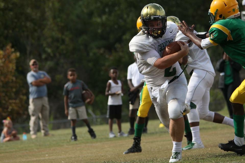 ScearceCarter's tweet photo. thank you cardinal gibbons football 💛💚 @football_cghsnc @acoachingrev @CoachDrew__ https://t.co/vlF0NTsFo0