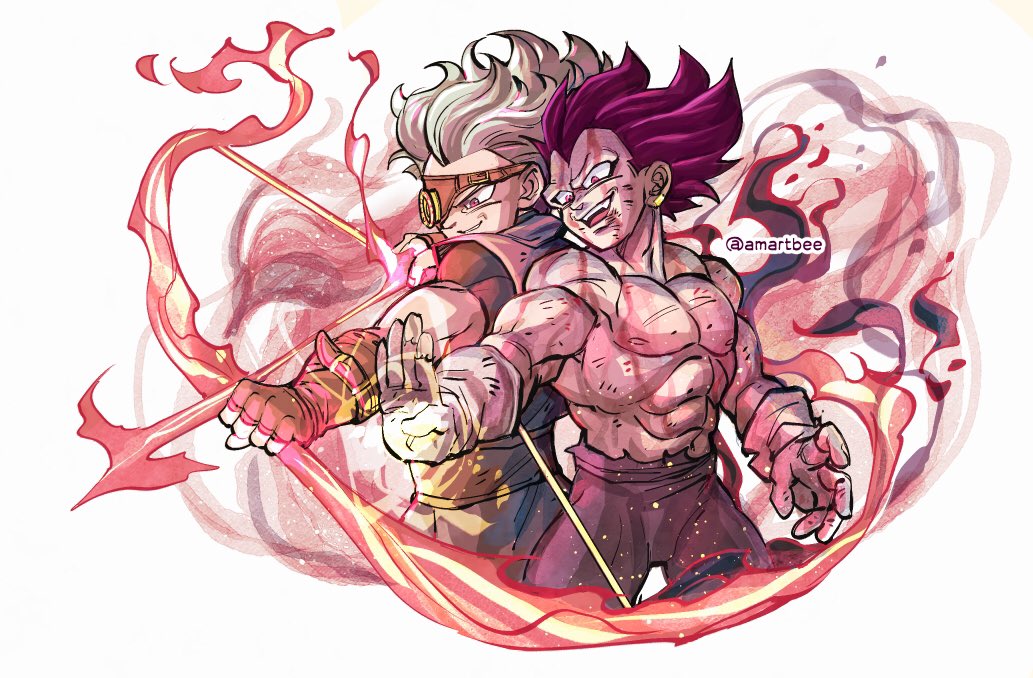 RT @amartbee: Granolah and Vegeta about to fire! https://t.co/kGXExSKhX1