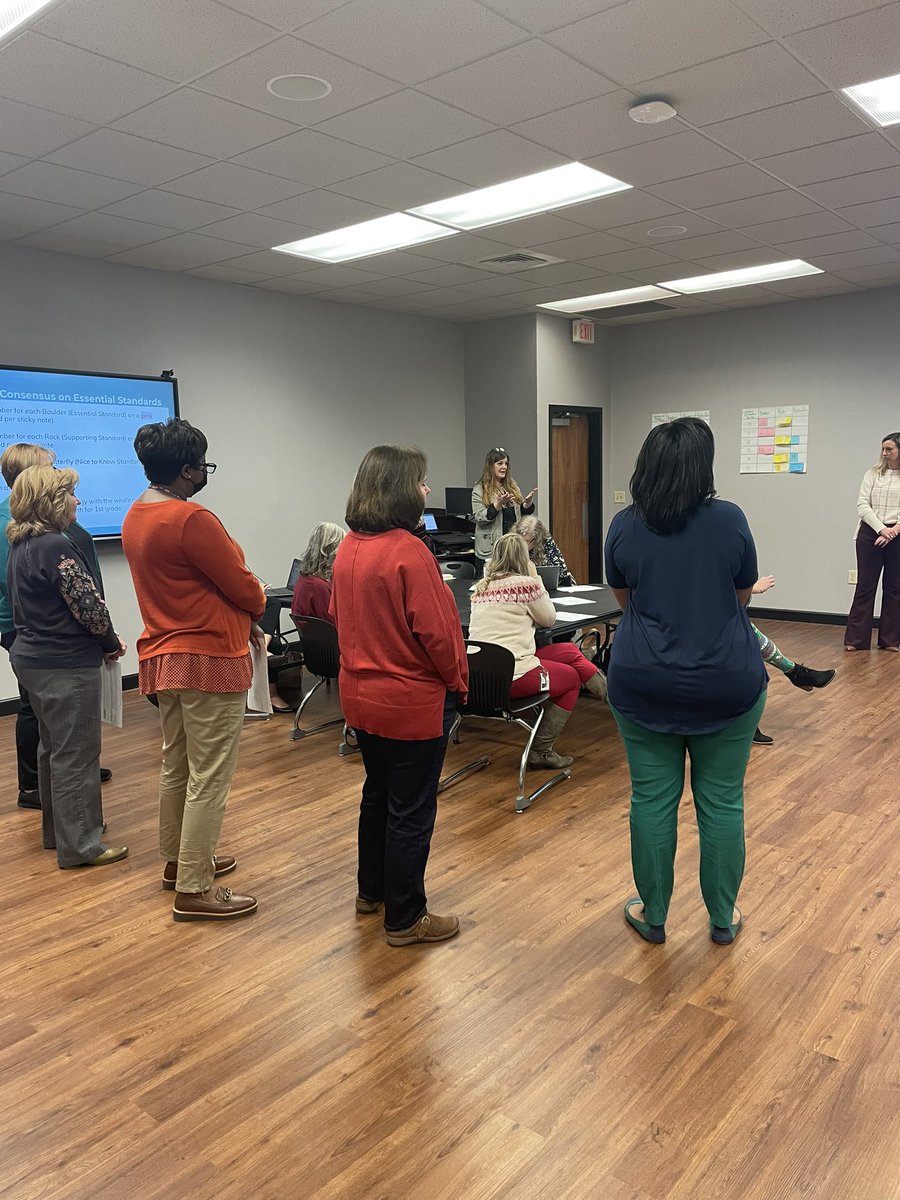 RachelEvans05's tweet image. Oh my goodness!! The collaboration and conversations this morning as our math coaches and first grade teacher reps reached consensus on math essential standards was REMARKABLE! This PLC is 💯🤩🥇! #ReadySetForwardMCSS #atplc