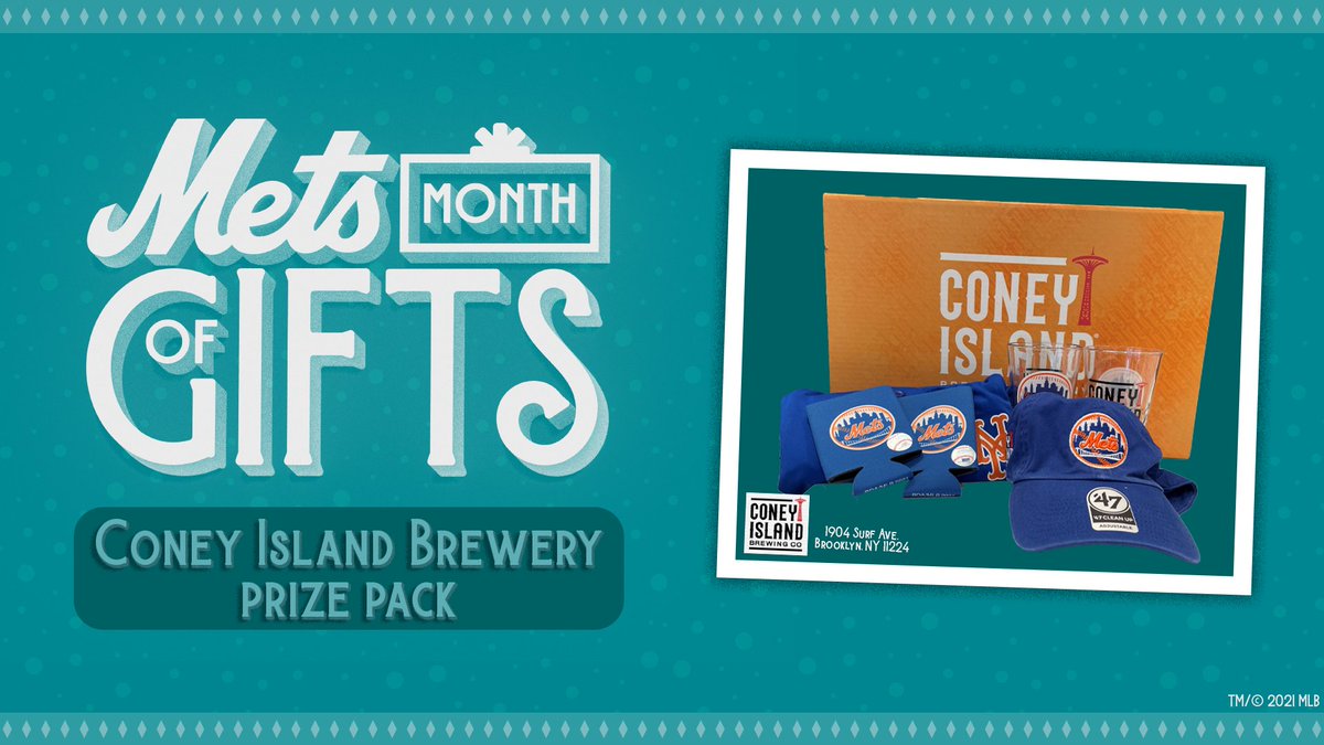 🍻 RT TO WIN 🍻 Retweet this for a chance to win a @ConeyIslandBeer prize pack. For every 1,000 retweets, we will pull another winner. Must be 21+. #MetsMonthOfGifts