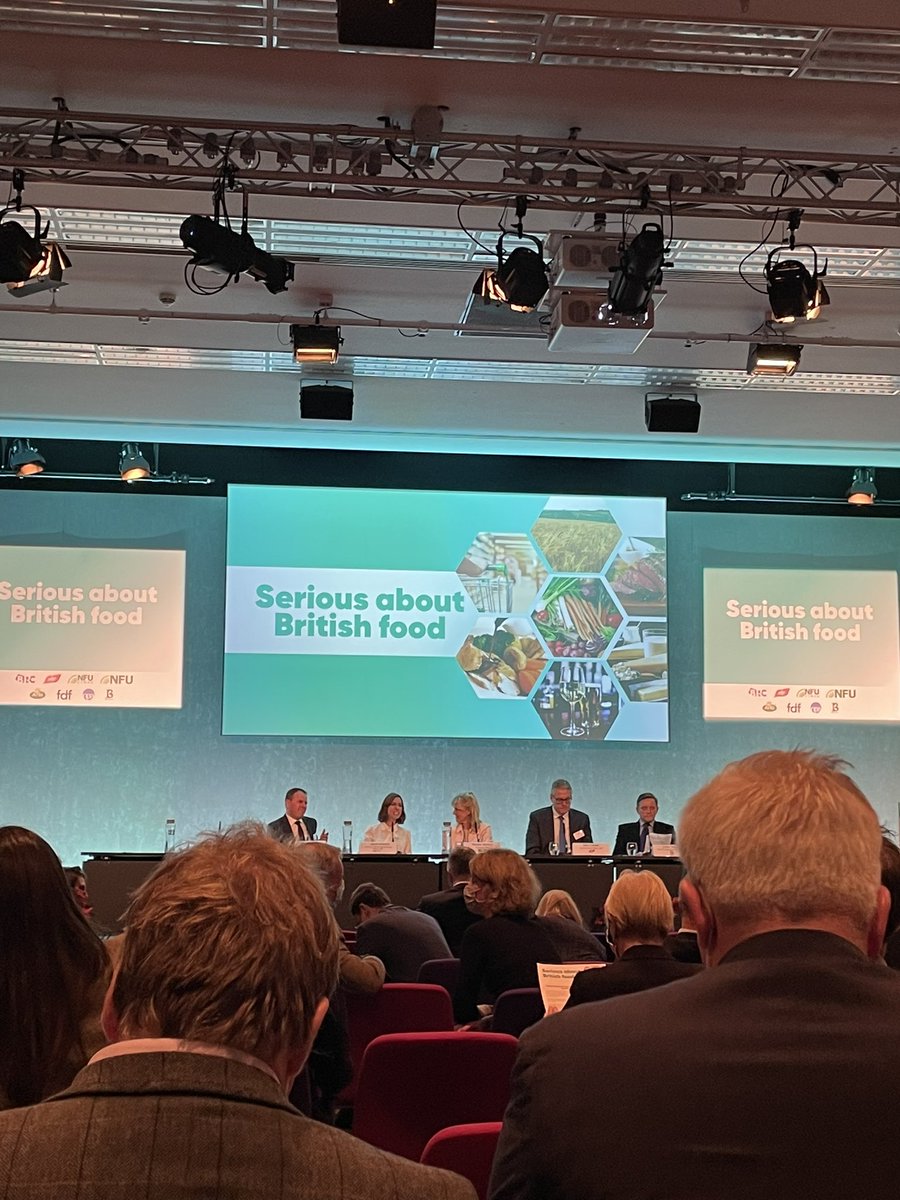 Great day to be invited to the @NFUtweets Food Security Summit in Westminster. Some interesting speakers from leading representatives in the supply chain including DEFRA Secretary of State, George Eustice #supplychain #food #security #backbritishfarming