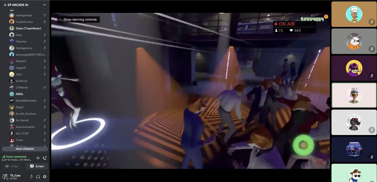 What a really cool night last night....<a href="/TropixOfficial/">TropixMusic</a> IS A  METAVERSE absolute LEGEND!!!...<a href="/OTR12345/">OTR</a> GTA V was FIRE!!.....And Mainly the Community You Guys Smashed it...... Congrats To All The Winners.... Well Done!!! ZP ARCADE AI LFG!!! If you know you....well know innit!!!!