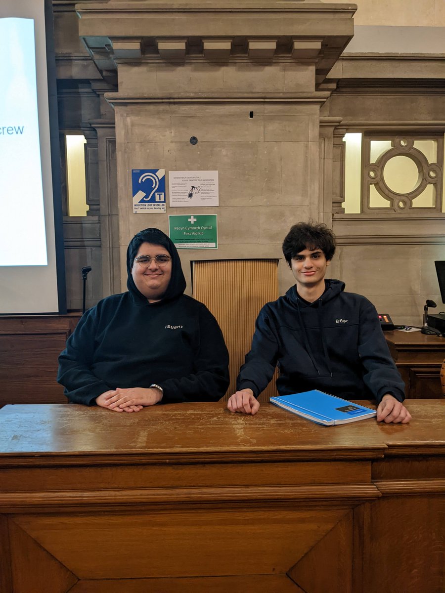 SwanseaDebating's tweet photo. I want to publicly say how proud we are of all our debaters who went to Welsh Novices this year! A special congratulations to Nomthandazo Moyo and Joshua Ireland for winning the tournament! Additionally, congratulations Tom Plan, Enzo Tobias, and Varun GS for reaching the finals. https://t.co/eoKQxjWDMQ