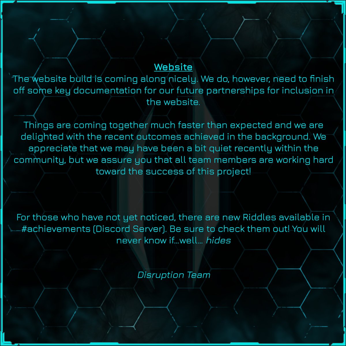 play_disruption's tweet photo. Announcement day!
What do you think these "Predators" will be?

#playdisruption #Solana #play2earn https://t.co/DurngnjaoA