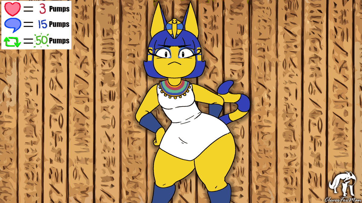 Cleverfoxman's tweet photo. Ankha: An Animal Crossing Inflation Drive 1

Make her big with a Like, Comment or Retweet! https://t.co/nh1sNsaddF