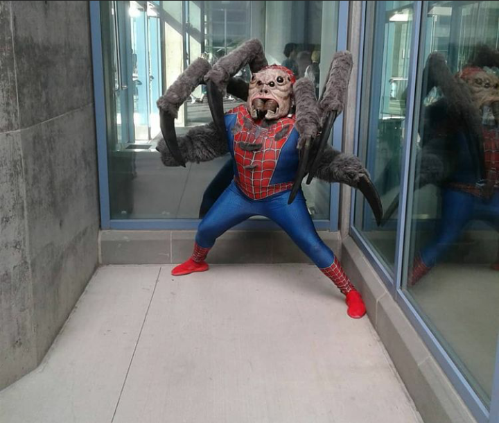 karrver's tweet image. Here&apos;s hoping tomorrow opens up the franchise for a live action Man Spider, all of 2099 and Miles!
#SpiderMan #manspider #cosplay