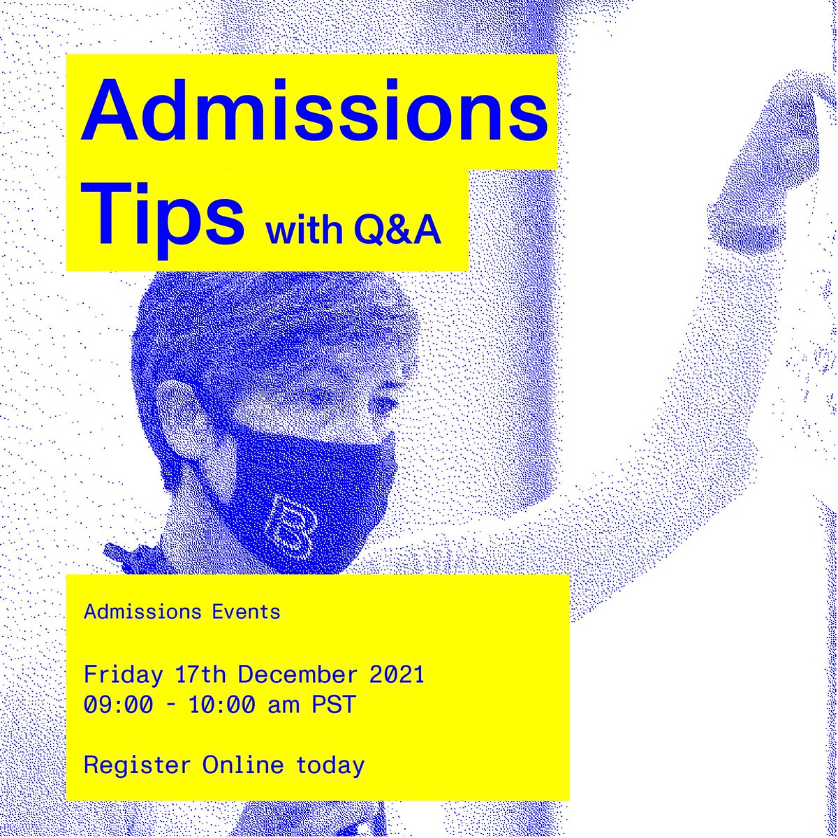 We're approaching the application deadline on Jan 3, 2022! If you have any questions or want to know more about application tips, join us in this session! This is also our last admissions event for this application season. RSVP: gradapp.berkeley.edu/register/?id=1…

#berkeleymdes #ucberkeley