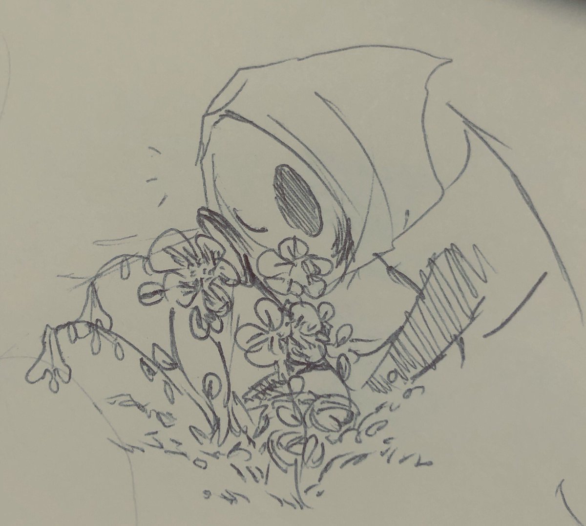 mipexch_'s tweet photo. pen flower doodles while i wait for silksong
#hollowknight #hollowknightfanart https://t.co/jwX7sKx72E