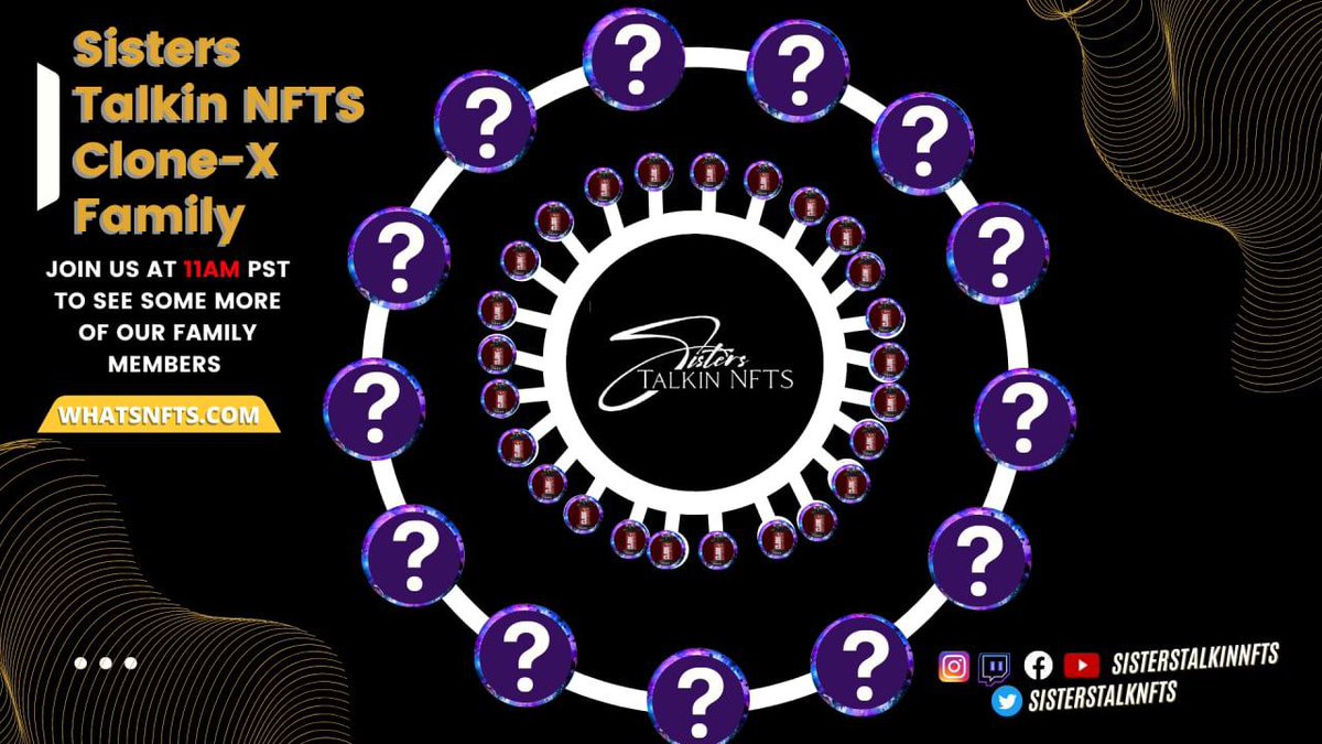 iDreamTrading's tweet photo. 🚨Class Starting in 10 min🚨🚨!

Join us today to learn about new things happening in NFTs🎉🎊!!!

13 @RTFKTstudios #CloneX Revealed, Come See What Other Clone X Avatar's Remain🎊🔥🎉

https://t.co/poWg09DJVf

#NFTs #NFTCommunity #RTFKT #25Moretogo https://t.co/knxXaOrzUg
