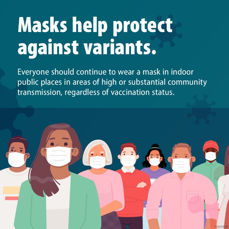 CDCgov's tweet photo. CDC estimates that #Omicron variant now represents about 3% of U.S. #COVID19 cases.

Layered prevention strategies work to prevent COVID-19 spread:
- Vaccines + boosters when eligible.
- Masking in indoor public spaces.

Schedule a vaccine or booster: https://t.co/xbvNibdkCt.