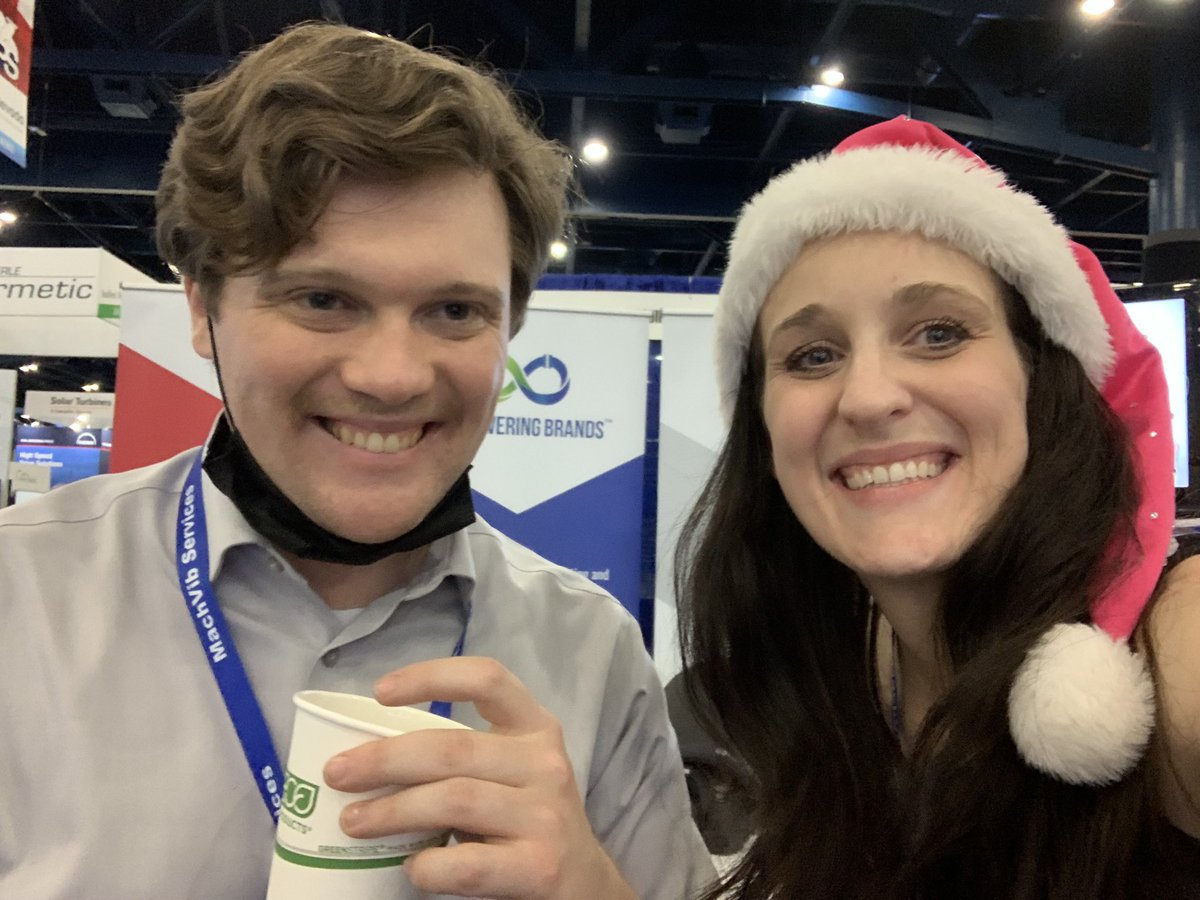 Love getting to see Dan with <a href="/SoftInWay/">SoftInWay Inc.</a> at #TPS2021 in person instead of just at our monthly virtual <a href="/empoweringbrand/">Empowering Brands</a> meet ups! <a href="/bethanybwomack/">Bethany Womack</a> <a href="/TPSymposia/">Turbomachinery & Pump Symposia</a>