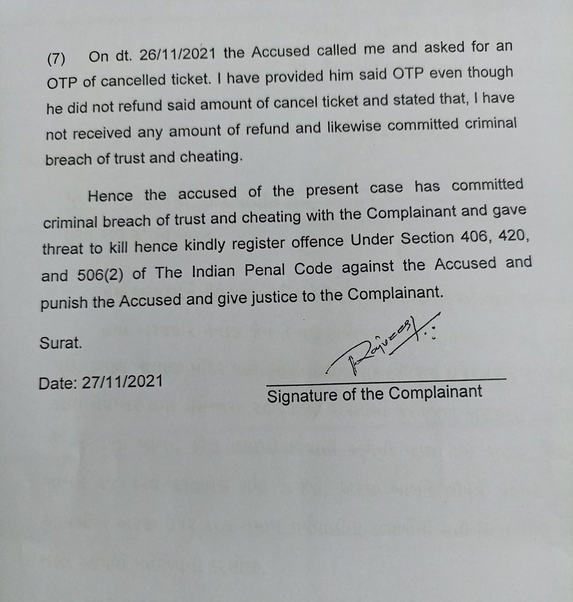 ChowkidarVeer's tweet photo. Scam Of Government Authorised Railway Reservation Counter Parvat Patiya Surat Gujarat

@IRCTCofficial
@PMOIndia https://t.co/o7sHdoIdfu
