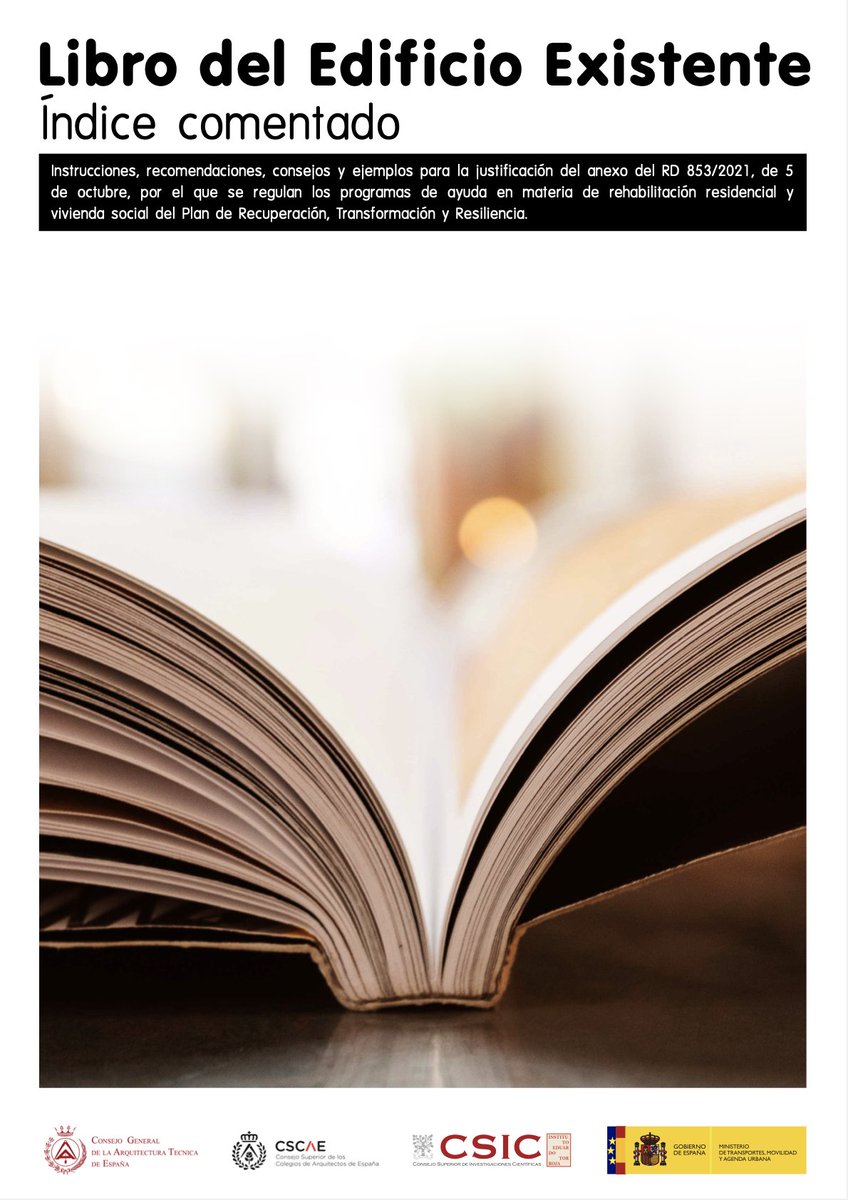 La presentación de la guía para la elaboración del #LEE ha sido un éxito con más de 600 espectadores

Este documento útil para profesionales y propietarios es clave para la ola de renovación de nuestro parque de edificios

Descarga la guía desde enlace  cscae.com/index.php/comp…