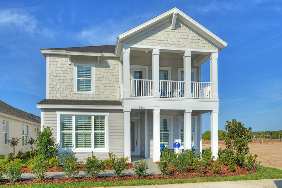 Persimmon Park’s Primrose model is a stunning 4 bed 3 bath home with 2,500 sq ft of living space, including a luxurious owner's suite, flex space, open living area leading to a beautiful kitchen, dining area with ample room for family gatherings, &amp; more. icihomes.com/f/persi/2434/p…