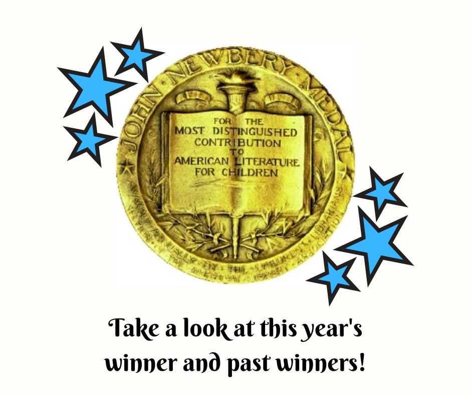 pinallibraries's tweet photo. The Newbery Medal is awarded each year to the most distinguished American children's book. Take a look at the winner for 2021 and past winners on our reader resources page!
https://t.co/PD9Axact9b
#newberymedal #newberybook #alsc #pcldaz #pinallibraries https://t.co/xbbBIYwNfm