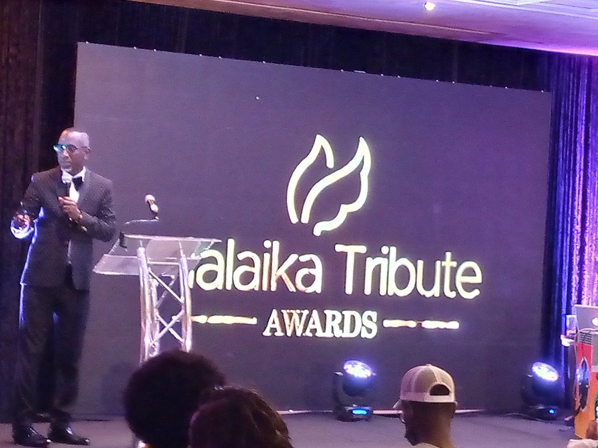 Salano254's tweet photo. #MalaikaTributeAwards getting to appreciate everyone in the society despite their challenges what an amazing event with the funniest man Mr  @burale1 https://t.co/EWgsfPXXHR
