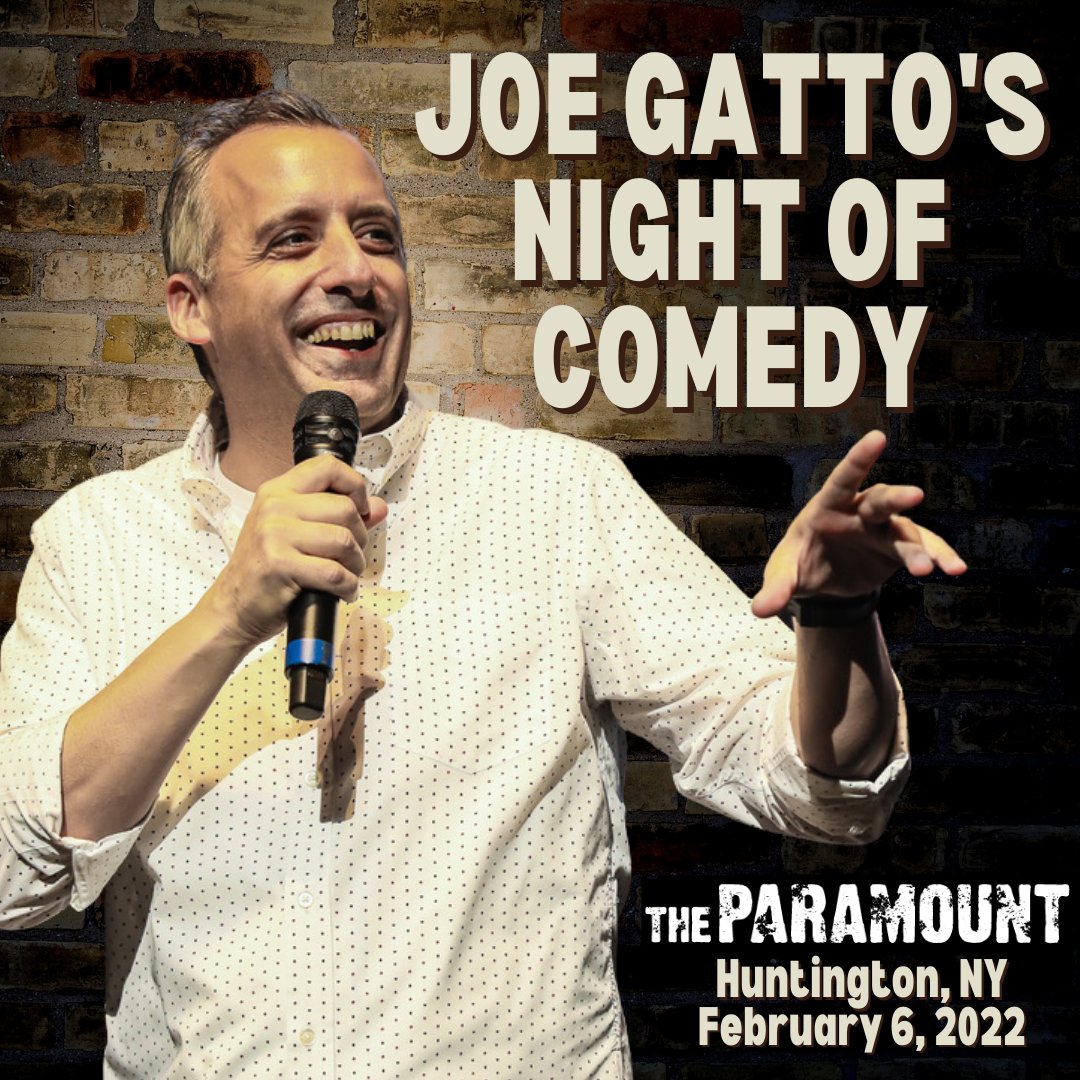 Joe Gatto on Twitter: "Presale is happening now for my upcoming show at
