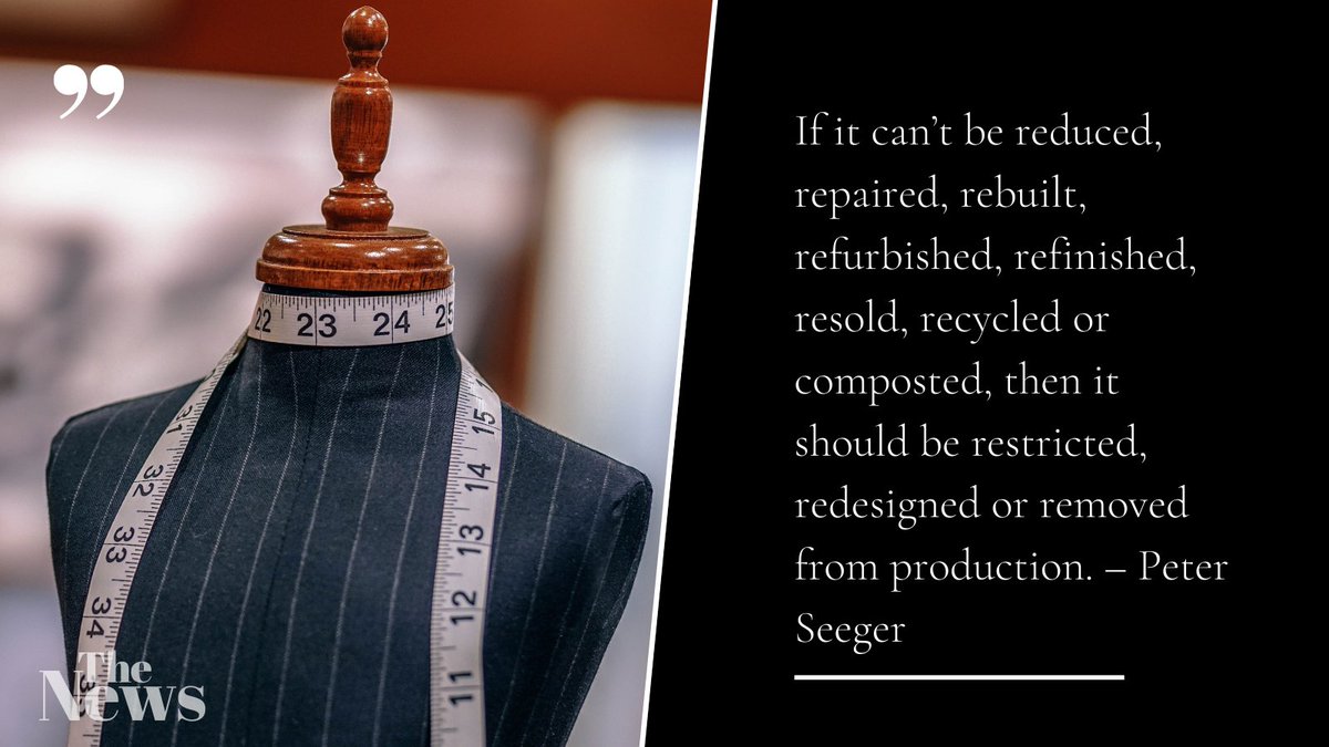 Fashio2Circular's tweet photo. You agree ? 
#fashion #circulareconomy #circularfashion #environmental #Sustainability https://t.co/YoBmow700P