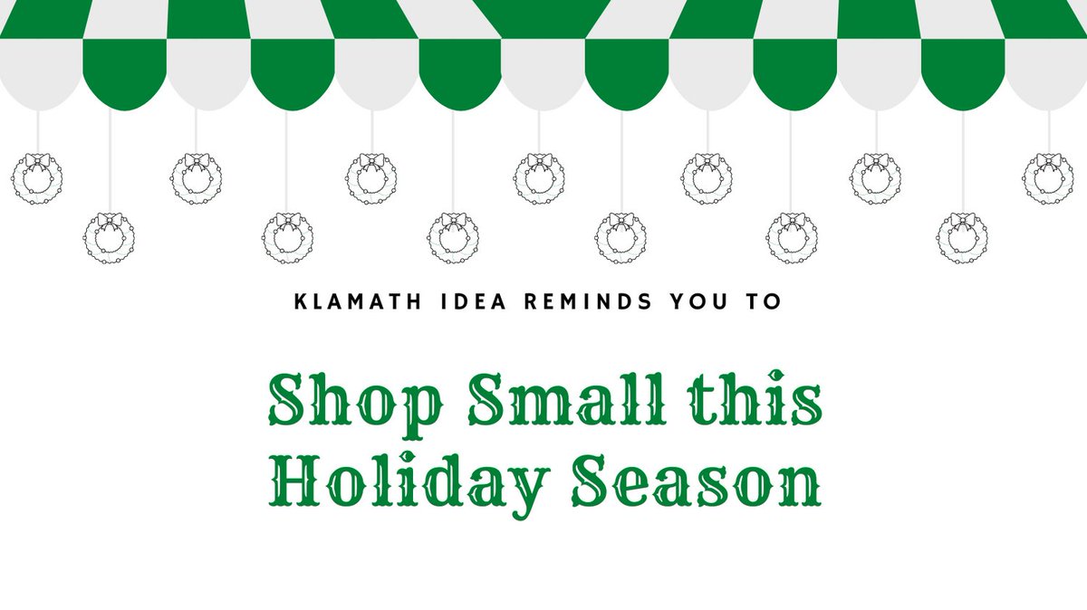 Scrambing for some leftover gift ideas? Don't forget to shop right under your nose in your own hometown. #shoplocal #klamathfalls