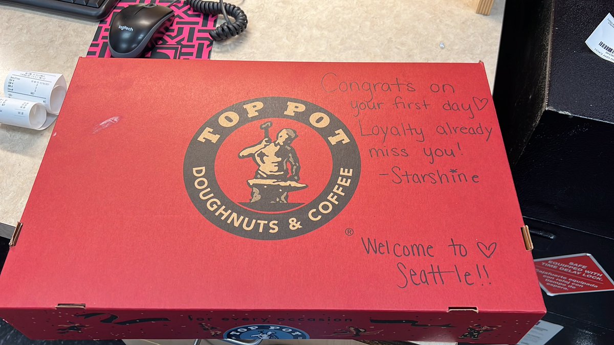 When the work bestie knows it’s your first day at the new Job!! ❤️❤️🥰 <a href="/Molly5520/">Molly Emeott</a>