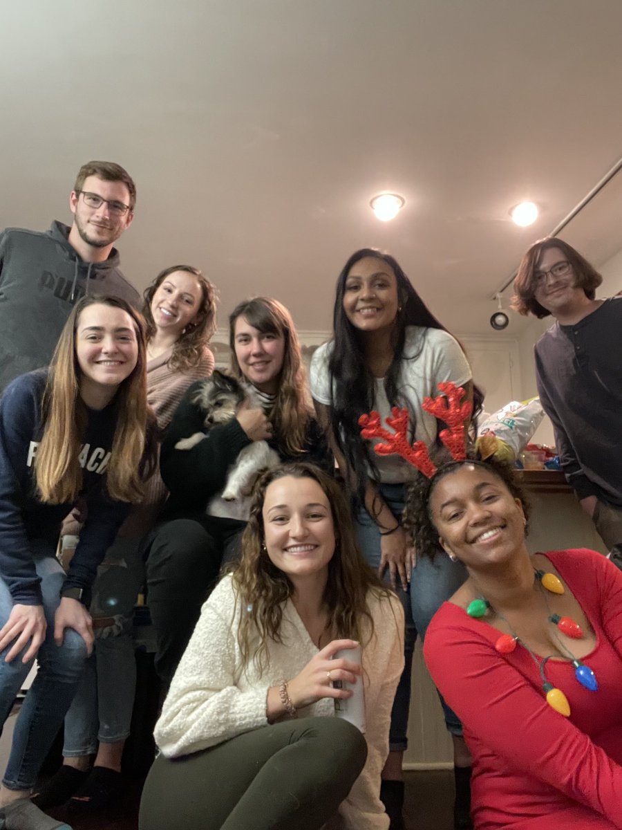 ColtonKassidy's tweet photo. My cohort and I made it through our first semester of our PhD 🥳 https://t.co/RLB8Q3vBr9