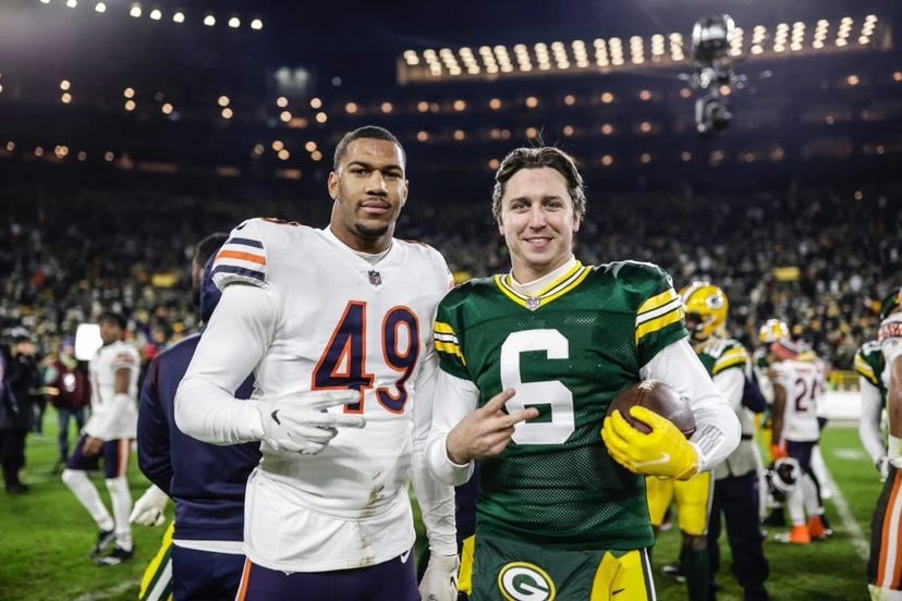 Just a couple of Hoos making their NFL debut on the biggest stage🔶🔷⚔️